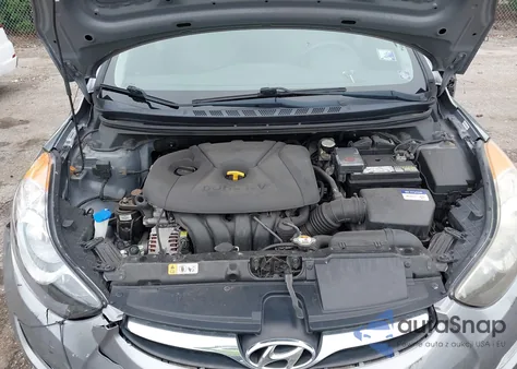 2012 Hyundai Elantra Gls (Ulsan Plant) from USA, damaged, VIN KMHDH4AEXCU294169